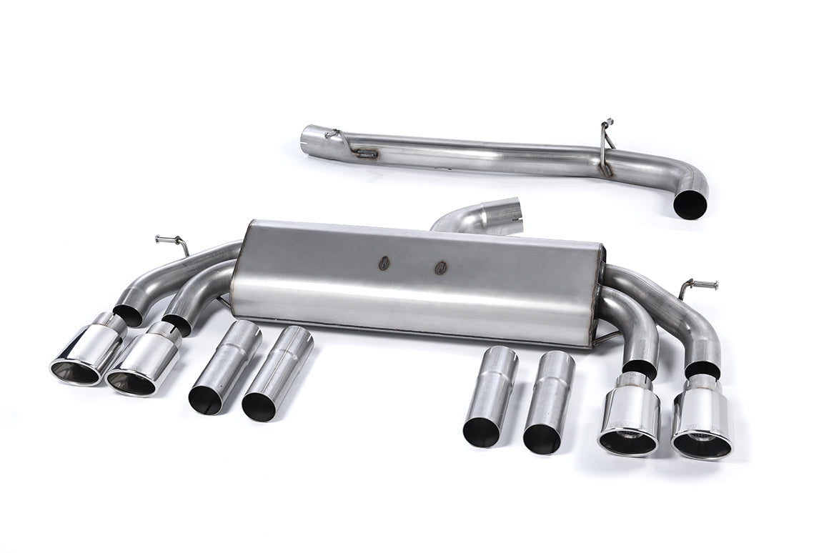 Milltek Sport - Cat Back Exhaust (Multiple Options) - Audi S3 8V / 8V2 (Without GPF) Saloon & Cabrio