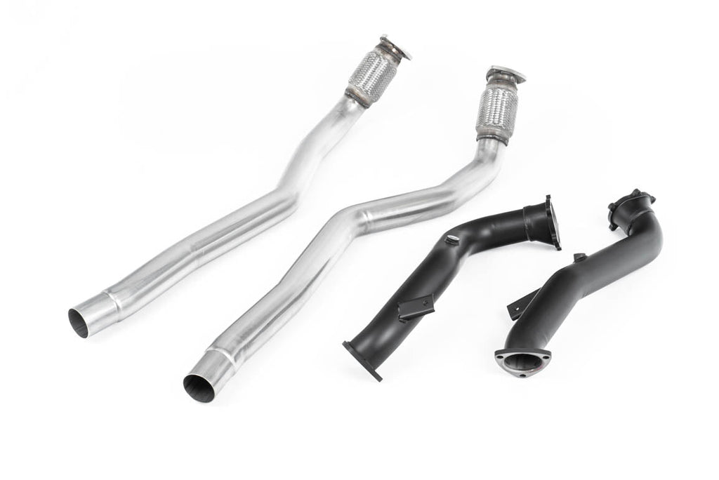 Milltek Sport - Downpipe with Decat or Sports cat - Audi RS6 C7 / S6 C7 / RS7 C7 / S7 C7