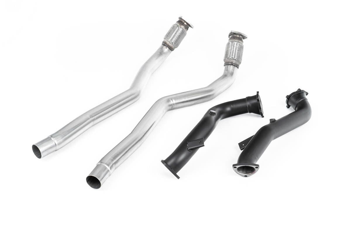Milltek Sport - Downpipe with Decat or Sports cat - Audi RS6 C7 / S6 C7 / RS7 C7 / S7 C7