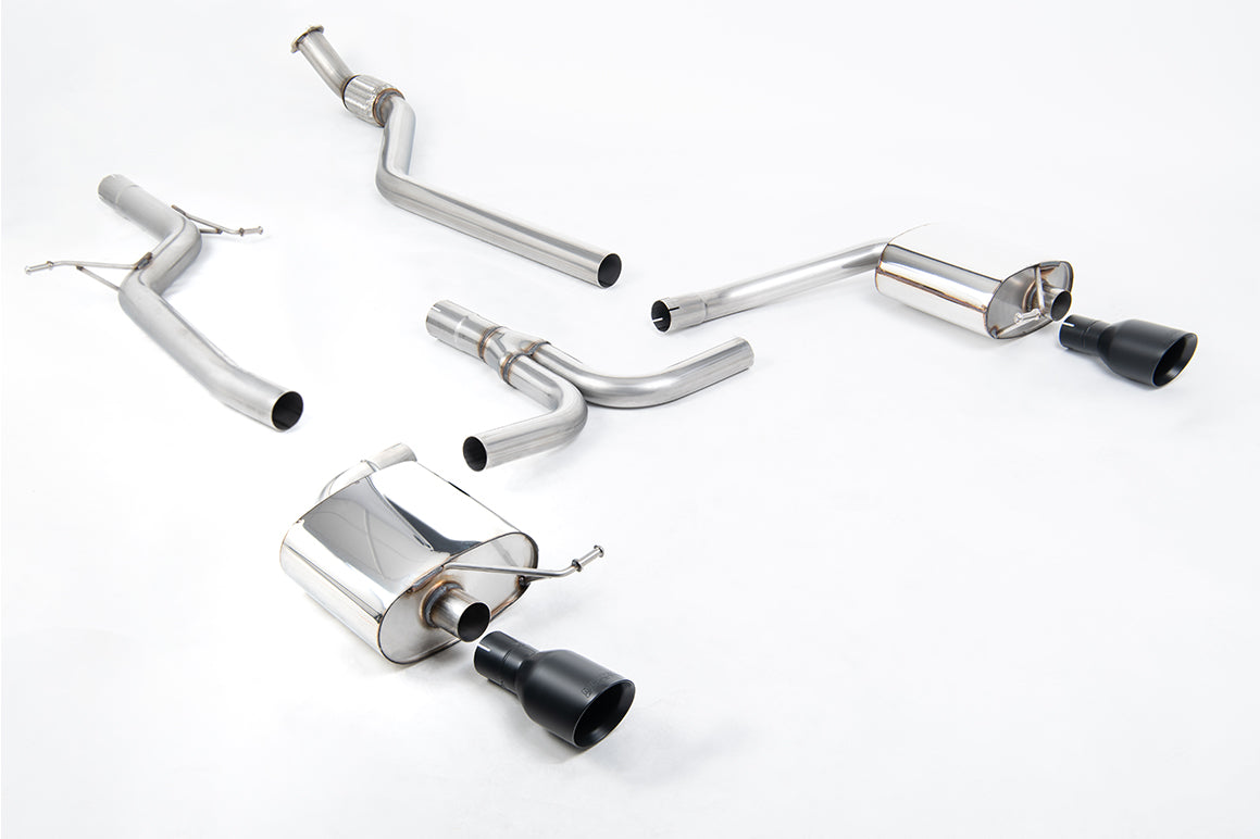 Milltek Sport - Cat Back Exhaust (Multiple Options) Audi A4 B8 2.0TFSI