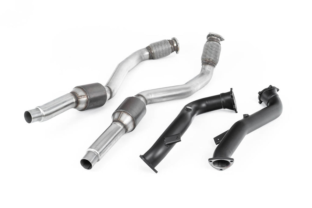 Milltek Sport - Downpipe with Decat or Sports cat - Audi RS6 C7 / S6 C7 / RS7 C7 / S7 C7