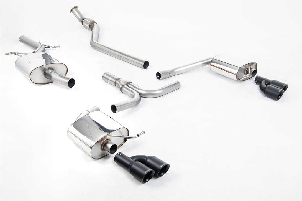 Milltek Sport - Cat Back Exhaust (Multiple Options) Audi A4 B8 2.0TFSI