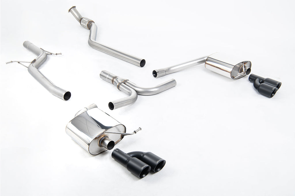 Milltek Sport - Cat Back Exhaust (Multiple Options) Audi A4 B8 2.0TFSI