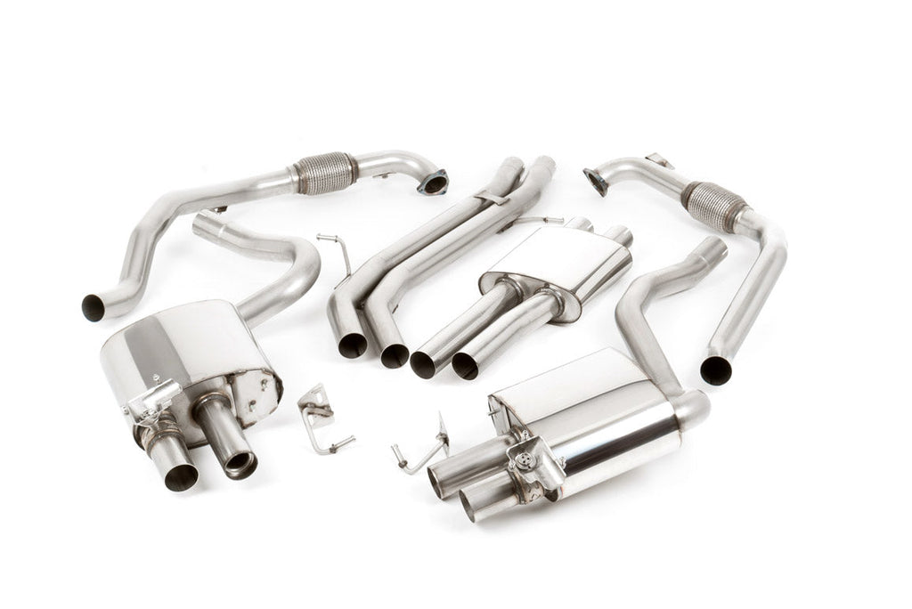 Milltek Sport - Cat Back Exhaust (Multiple Options) Audi S5 B9 (Sport Diff Only without Brace Bars)