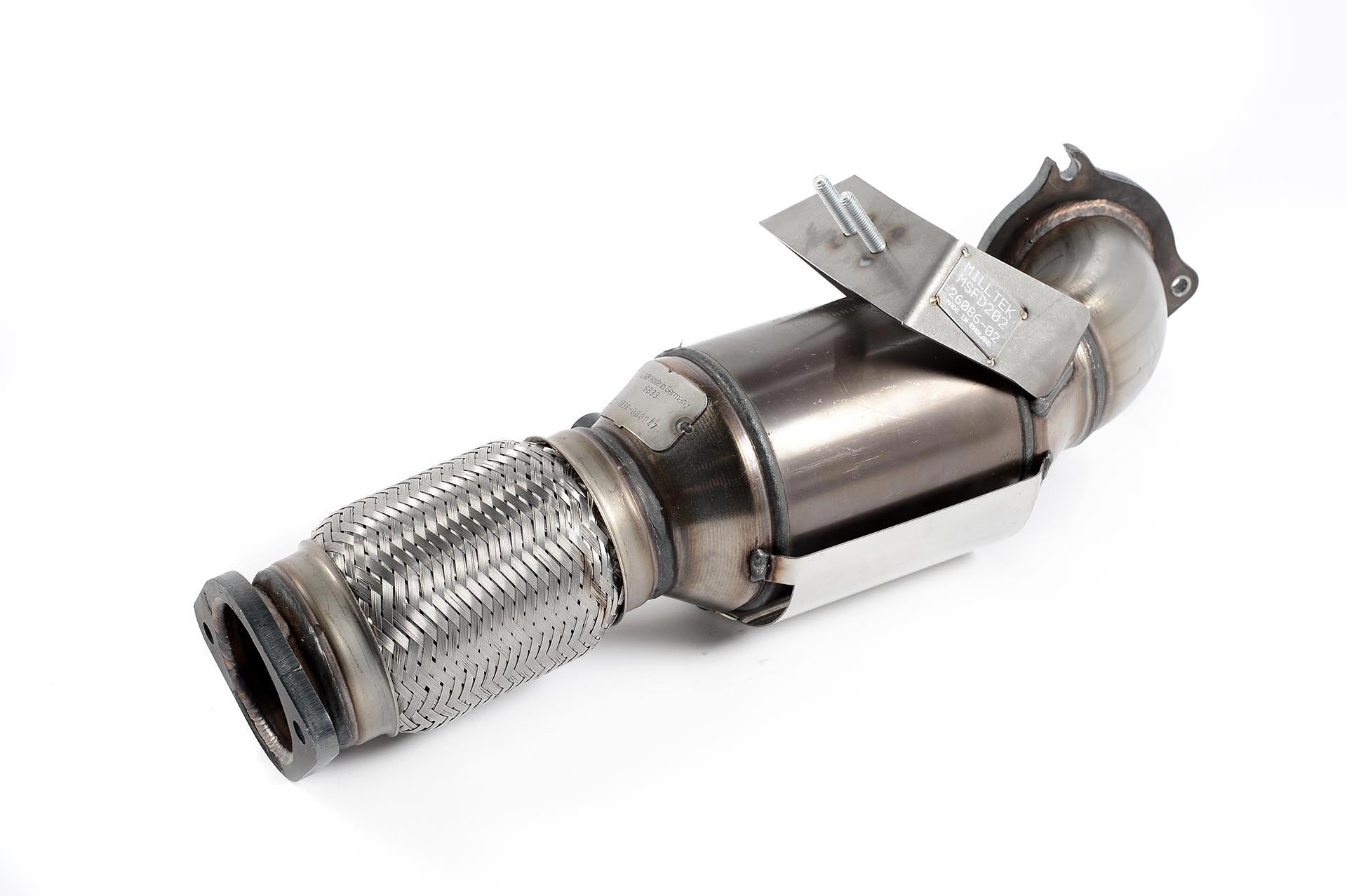 Milltek Sport - Downpipe with Decat or Sports Cat - Ford Fiesta MK7 ST180 & ST200