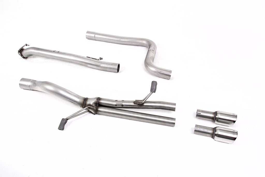 Milltek Sport - Cat Back Exhaust (Multiple Options) - Fiesta MK7 ST180 (5 Door American Version Only)