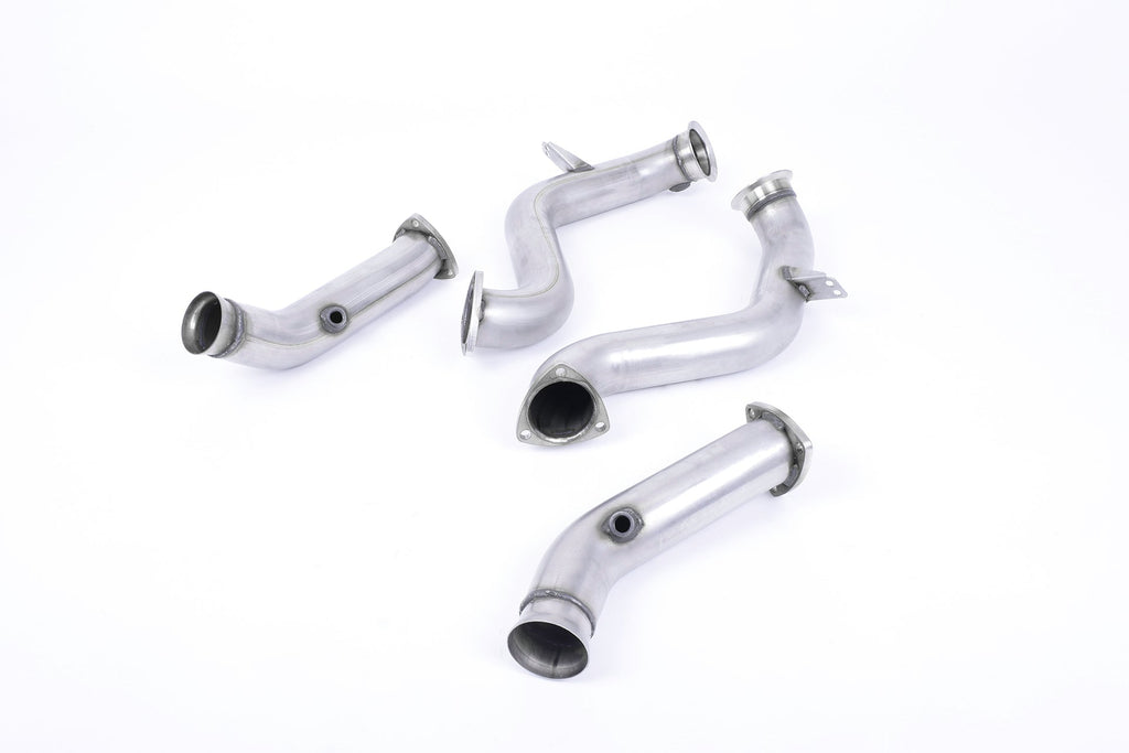 Milltek Sport - Mercedes C-Class C63 & C63 S (W205) Saloon Non-GPF Equipped Models Downpipe with Decat or Sports Cat
