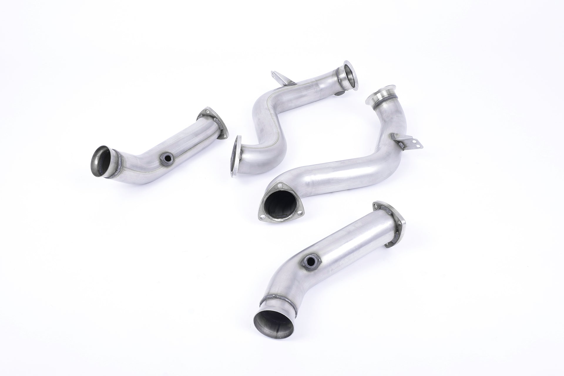 Milltek Sport - Mercedes C-Class C63 & C63 S (W205) Saloon Non-GPF Equipped Models Downpipe with Decat or Sports Cat