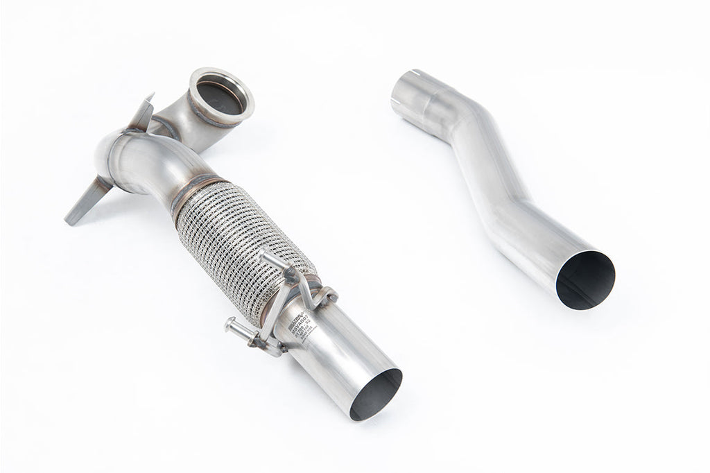 Milltek Sport - Downpipe (With or without Cat) Golf MK7/7.5 GTi (Performance Pack / Clubsport / Clubsport S)