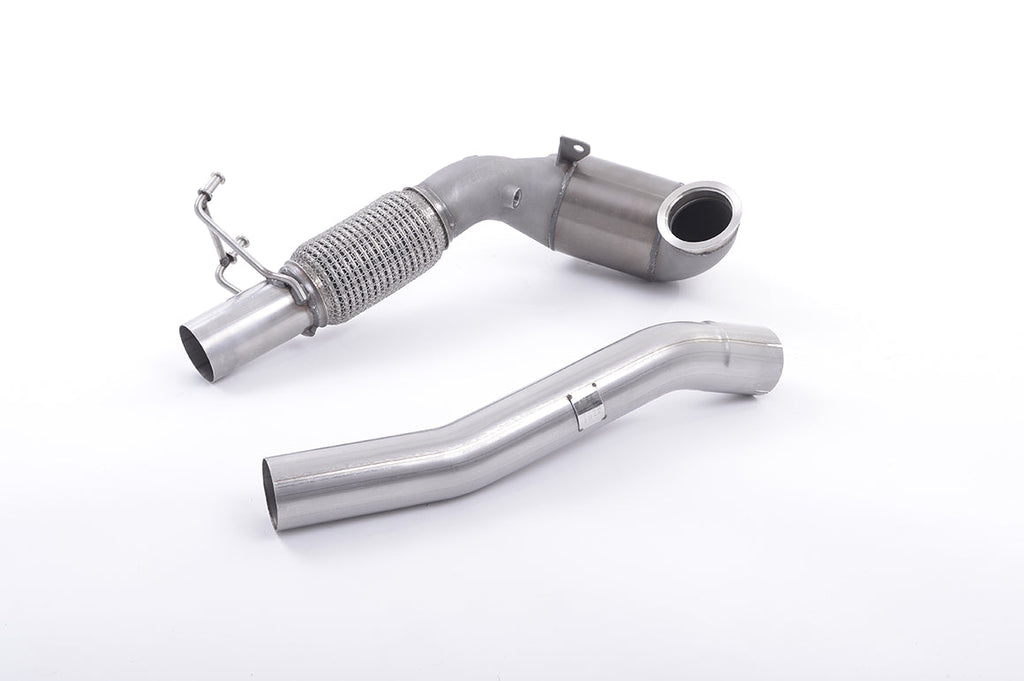 Milltek Sport - Downpipe (With or without Cat) Golf MK7/7.5 GTi (Performance Pack / Clubsport / Clubsport S)