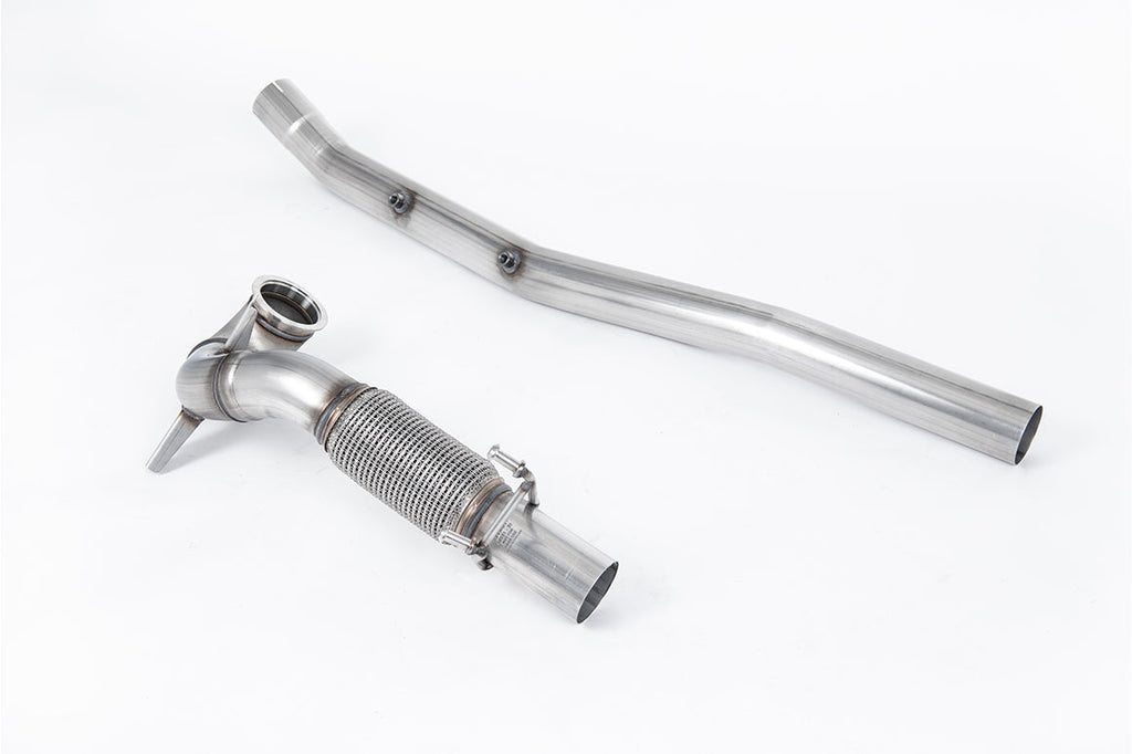 Milltek Sport - Downpipe (With Sports cat or Decat & GPF Delete) - VW/Audi/Seat/Cupra MQB Models With GPF