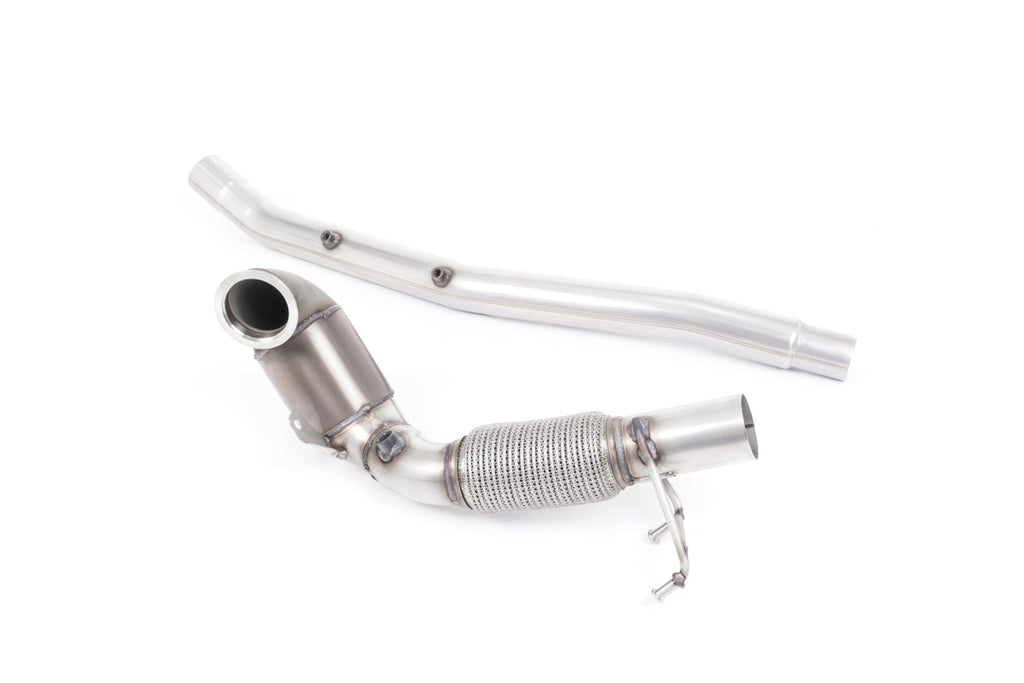 Milltek Sport - Downpipe (With Sports cat or Decat & GPF Delete) - VW/Audi/Seat/Cupra MQB Models With GPF