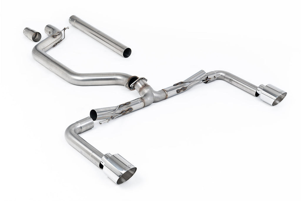 Milltek Sport - VW Golf MK8 & MK8.5 GTi (245 & 265ps) GPF Back Exhaust System (Multiple Options)