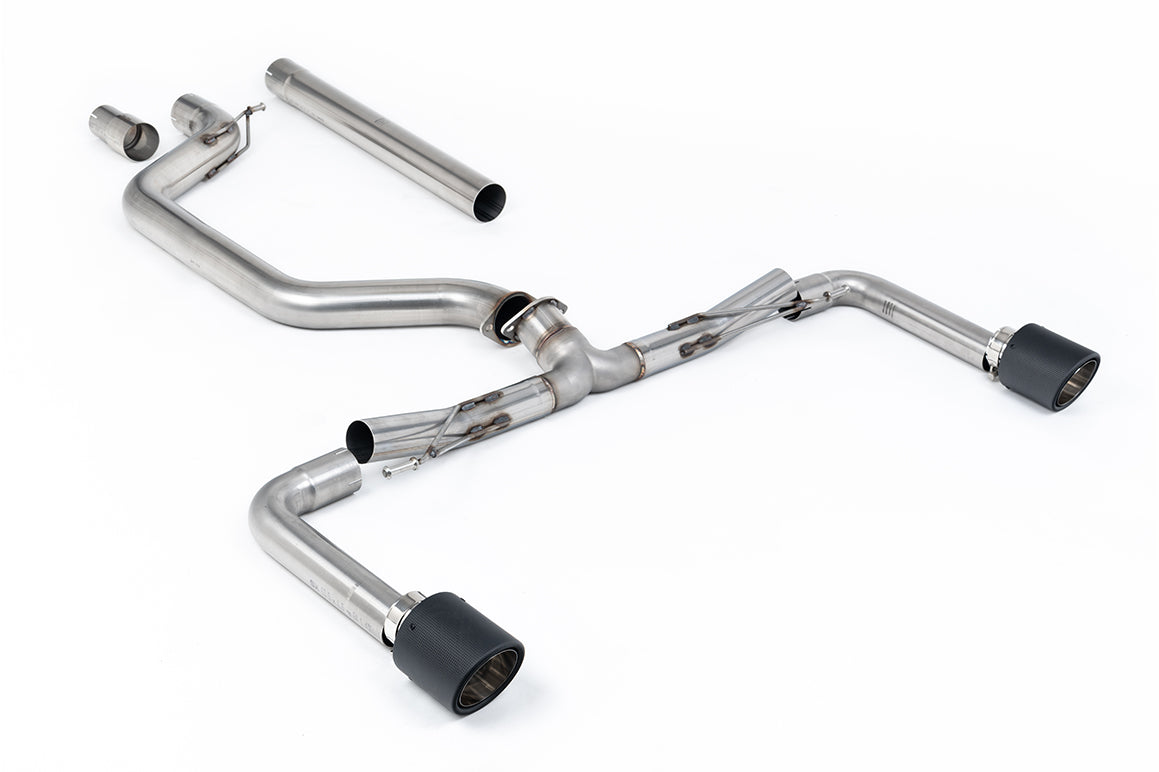 Milltek Sport - VW Golf MK8 & MK8.5 GTi (245 & 265ps) GPF Back Exhaust System (Multiple Options)