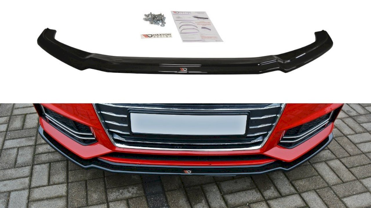 Maxton Design - FRONT SPLITTER V1 AUDI S4/ A4 S-LINE B9