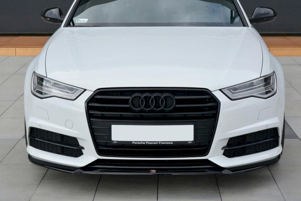 Maxton Design - Front Splitter V.1 Audi A6 / A6 C7 S-Line / S6 C7 Facelift