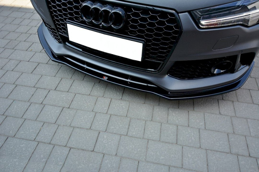 Maxton Design - Front Splitter V.1 Audi RS7 C7