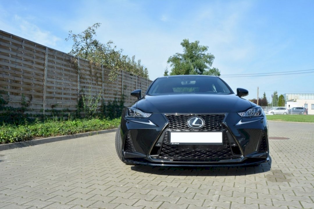 Maxton Design - FRONT SPLITTER LEXUS IS MK3 FACELIFT F-SPORT (2016-UP)
