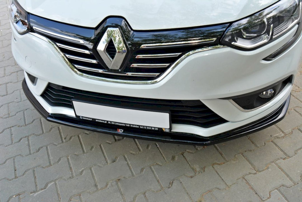 Maxton Design - FRONT SPLITTER RENAULT MEGANE MK4 HATCHBACK (2016-UP)