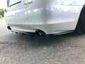 Maxton Design - CENTRAL REAR SPLITTER LEXUS GS 300 MK3 FACELIFT (WITH VERTICAL BARS)