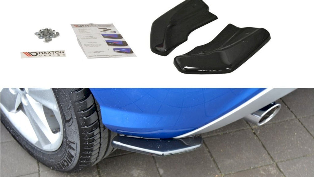 Maxton Design - REAR SIDE SPLITTERS AUDI Q2 MK1 SPORT 2016 - ONWARDS