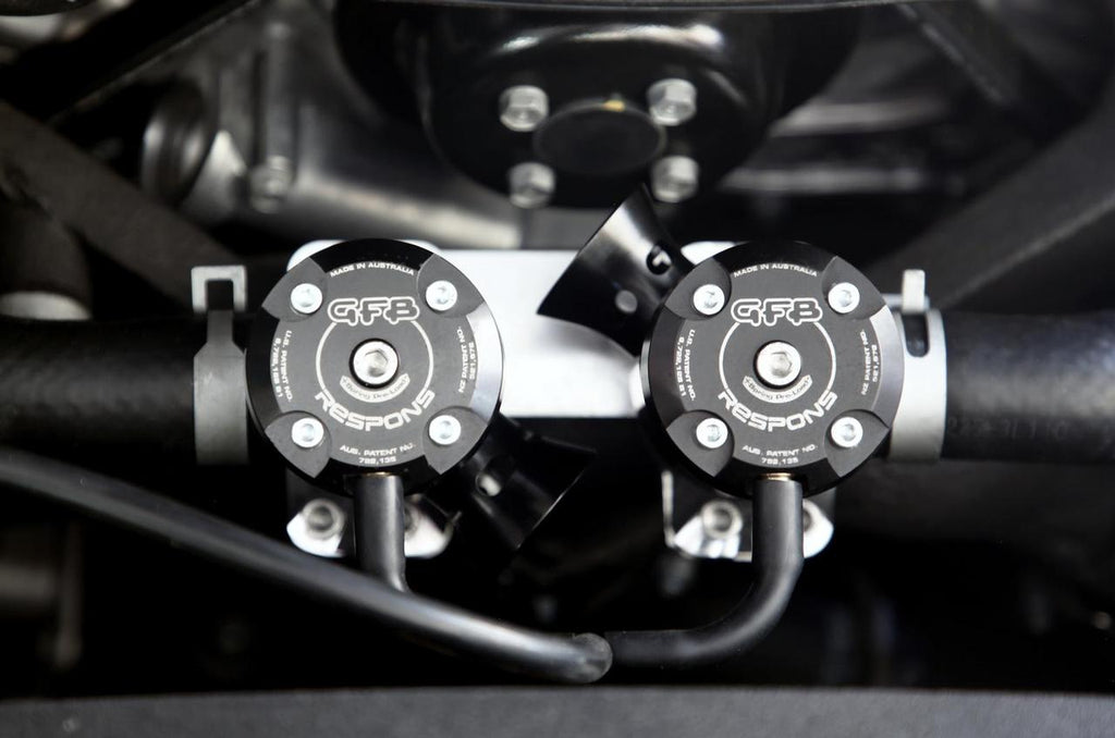 GFB T9012 KIA STINGER V6 RESPONS TMS ADJUSTABLE BIAS VENTING DIVERTER-BOV TWIN VALVE KIT
