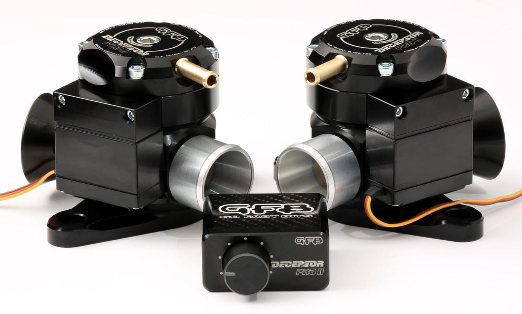 GFB T9505 Dual Deceptor Pro 2 - in-cabin motorised adjustable bias venting diverter valve (Nissan GTR R35)