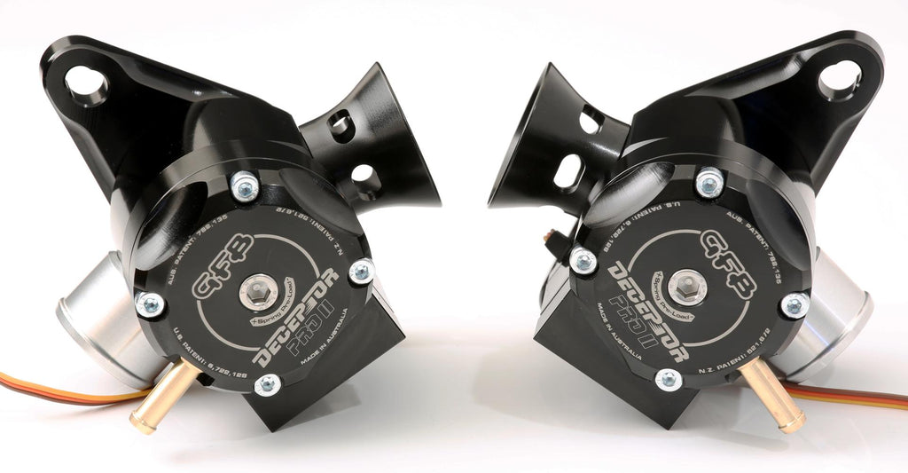 GFB T9505 Dual Deceptor Pro 2 - in-cabin motorised adjustable bias venting diverter valve (Nissan GTR R35)