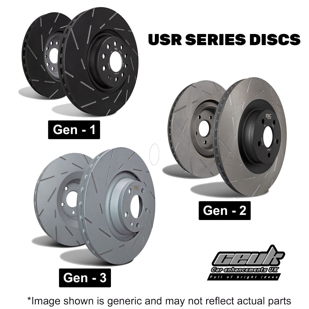 EBC Front Brake Disc Upgrade (Multiple Options) - Cupra Formentor 1.4T, 1.5T & 2.0T (Models Listed Within)