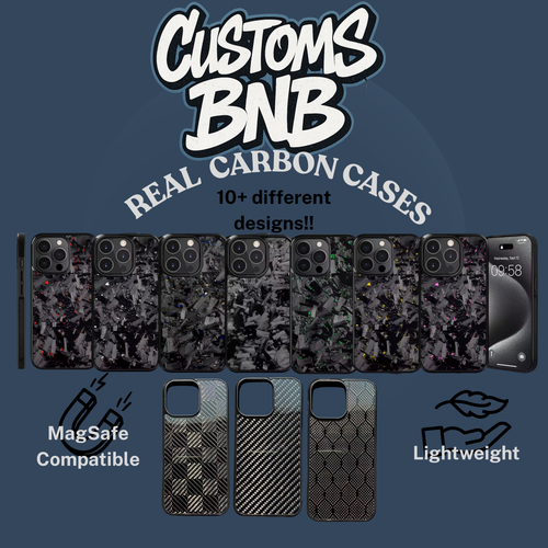 Customs BNB Carbon MagSafe Case