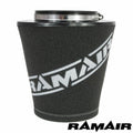 RamAir Universal Foam Cone Filter - 70/76/80/85/90mm Multi Inlet