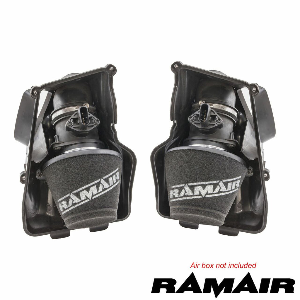 Pair of RamAir Performance Air Filters - Audi S6 C6 5.2 V10