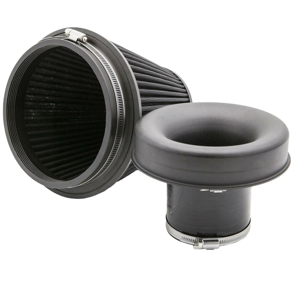 RamAir Universal Foam Cone Filter With Velocity Stack - 76MM Inlet