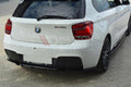 ** CLEARANCE ** Maxton Design - Central Rear Splitter (Vertical Bars) BMW 1 F20 / F21 (NO RETURN)