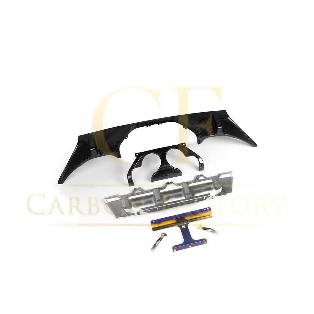 MP Style Pre-Preg Carbon Fibre Diffuser with Titanium Bracket for BMW G87 M2 23-Present