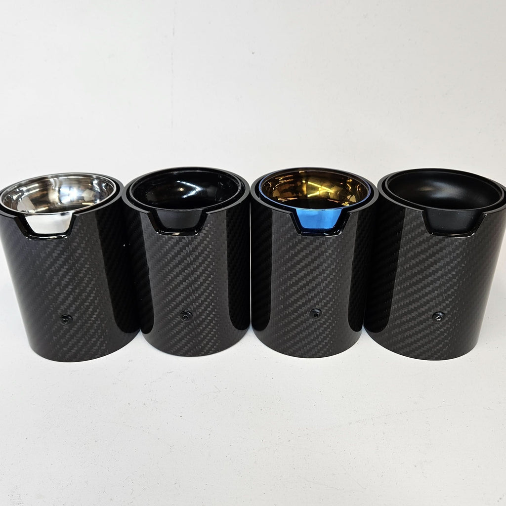 Carbon Fibre Exhaust tip for BMW F06 F12 F13 BMW 6 Series 640D