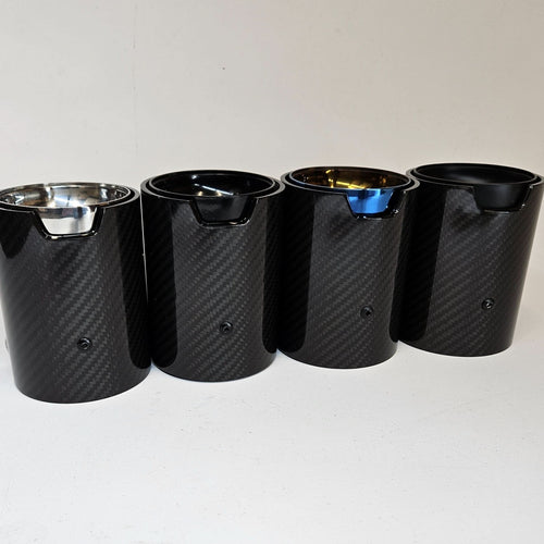 Carbon Fibre Exhaust tip for BMW F06 F12 F13 BMW 6 Series 640D