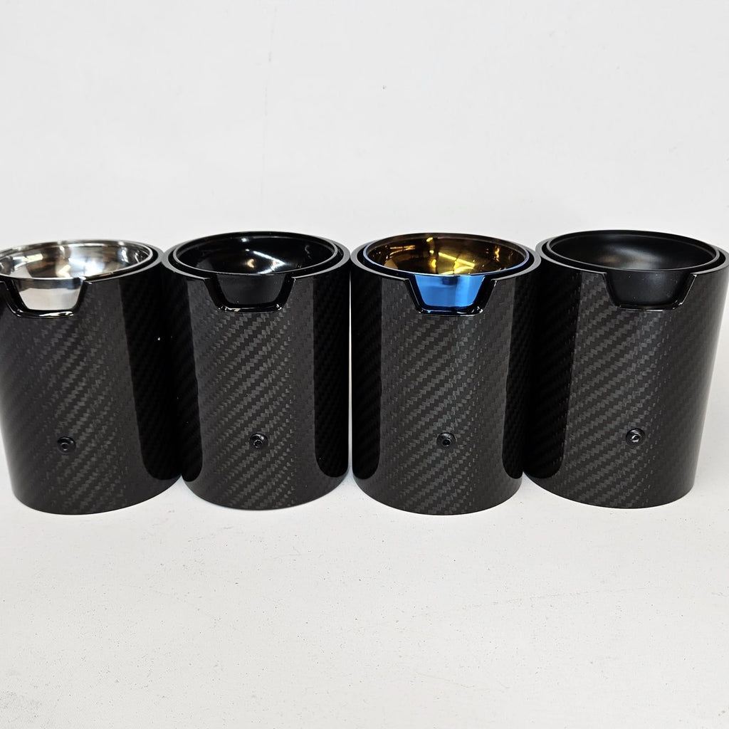 Carbon Fibre Exhaust tip for BMW F06 F12 F13 BMW 6 Series 640D