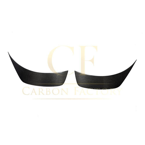 CS Style Carbon Fibre Rear Bumper Canards for Tesla Model 3 16-23