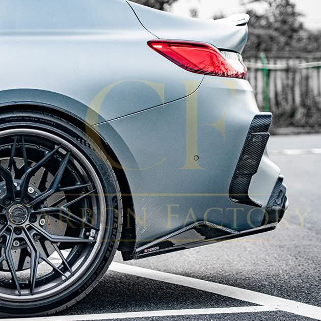 SQ Style Pre-Preg Carbon Fibre Rear Trims for BMW F91 F92 M8 20-Present