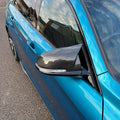 M4 Style Carbon Fibre Replacement Mirror Covers for BMW 1 Series F20 F21 11-19