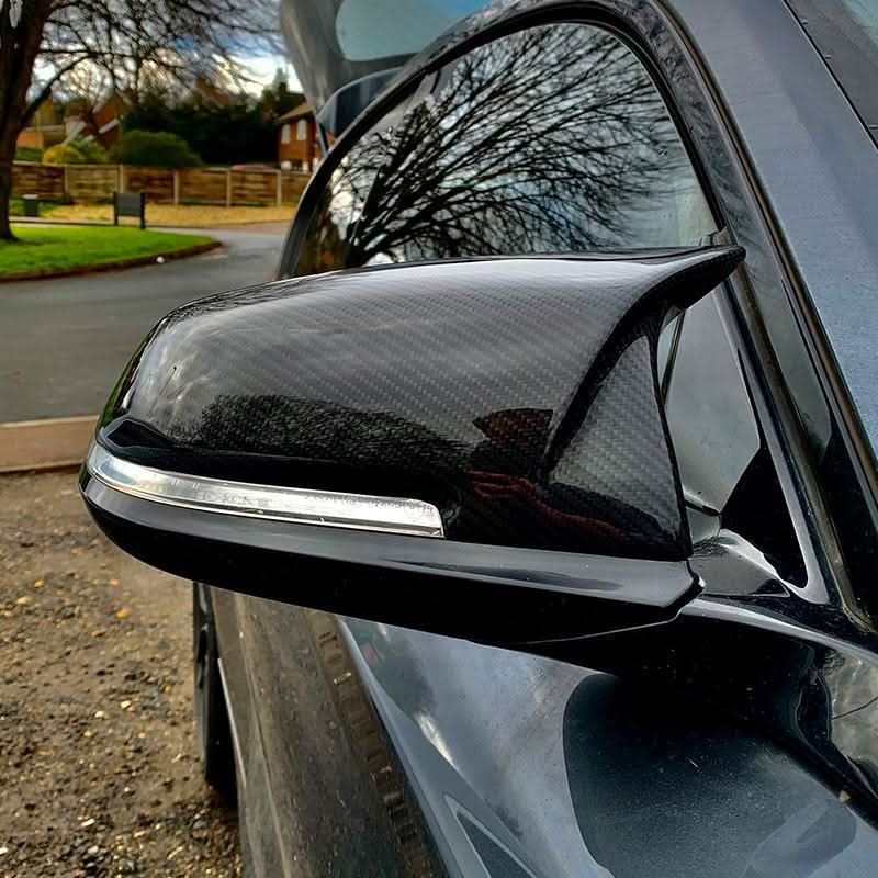 M4 Style Carbon Fibre Replacement Mirror Covers for BMW 1 Series F20 F21 11-19