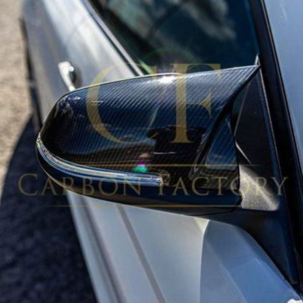 M4 Style Carbon Fibre Replacement Mirror Covers for BMW 1 Series F20 F21 11-19