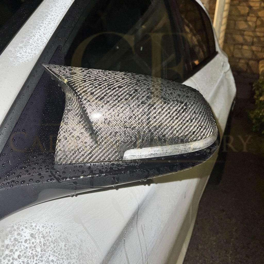 V Style Carbon Fibre Replacement Mirror Cover for BMW F22 2 Series F87 M2 13-21