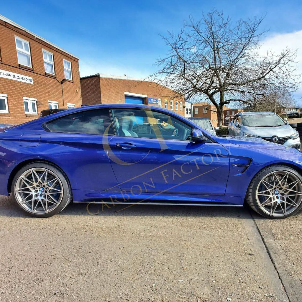 MP Style Carbon Fibre Side Skirts Extension for BMW F80 M3 14-20