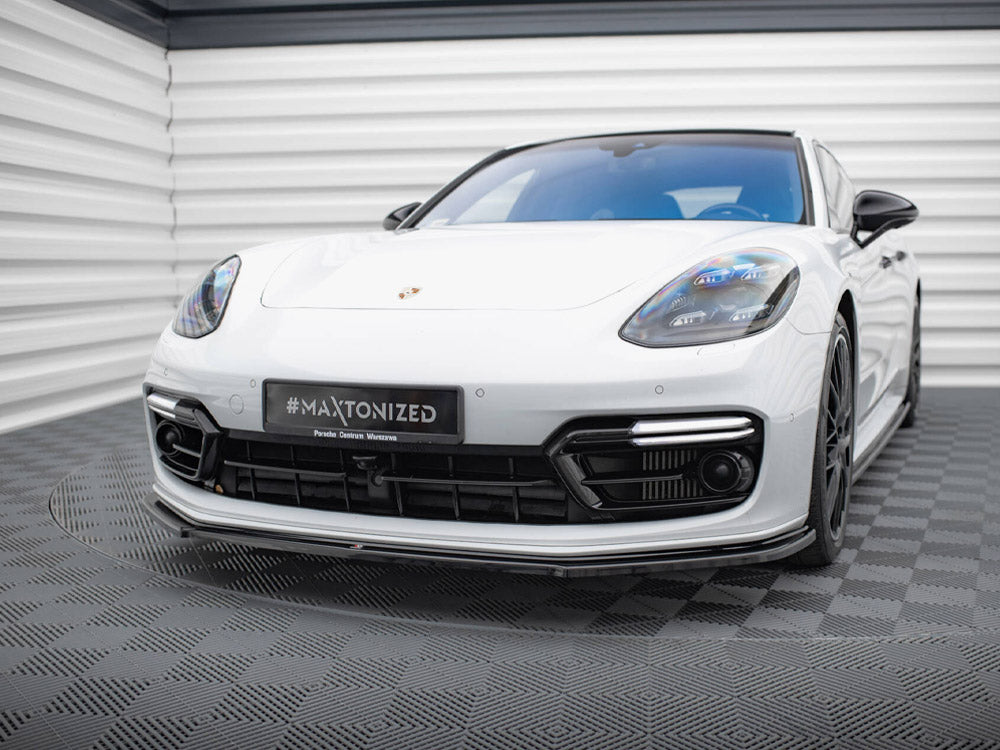 Maxton Design - FRONT SPLITTER PORSCHE PANAMERA TURBO/ GTS 971
