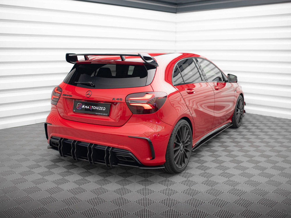 Maxton Design - REAR SIDE SPLITTERS MERCEDES A W176 AMG FACELIFT