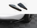 Maxton Design - REAR SIDE SPLITTERS SKODA KODIAQ SPORTLINE *VERSION WITH MUDFLAPS* (2017-2021)
