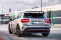 Maxton Design - REAR SPLITTER (VERTICAL BARS) MERCEDES-BENZ GLA 45 AMG SUV (X156) PRE-FACELIFT (2014-2017)