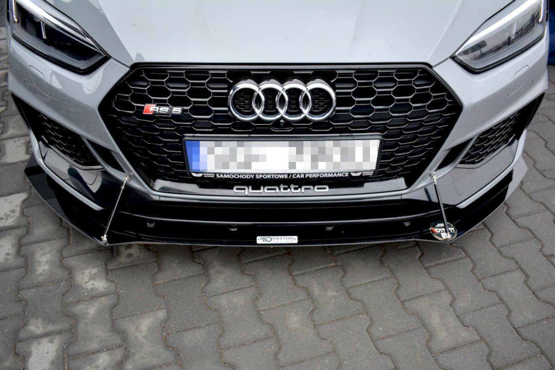 Maxton Design - RACING FRONT SPLITTER V.1 AUDI RS5 F5 COUPE / SPORTBACK
